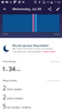 In this case i did not sleep 3 hours. Other reasons are low battery or bad heart rate readings