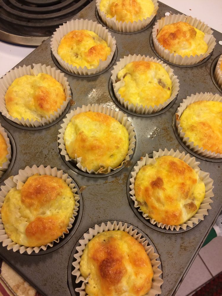 Turkey egg muffins