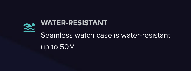 Solved 50M Water Resistance Clarification Fitbit Community