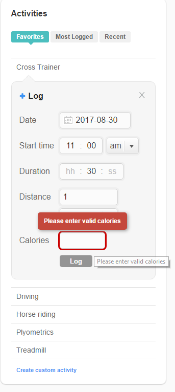 how to use fitbit calorie counter
