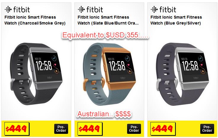 Fitbit ionic cheap price usa