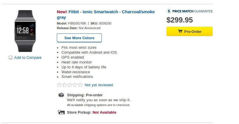 fitbit ionic vandenborre