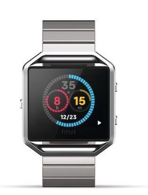 fitbit with clock