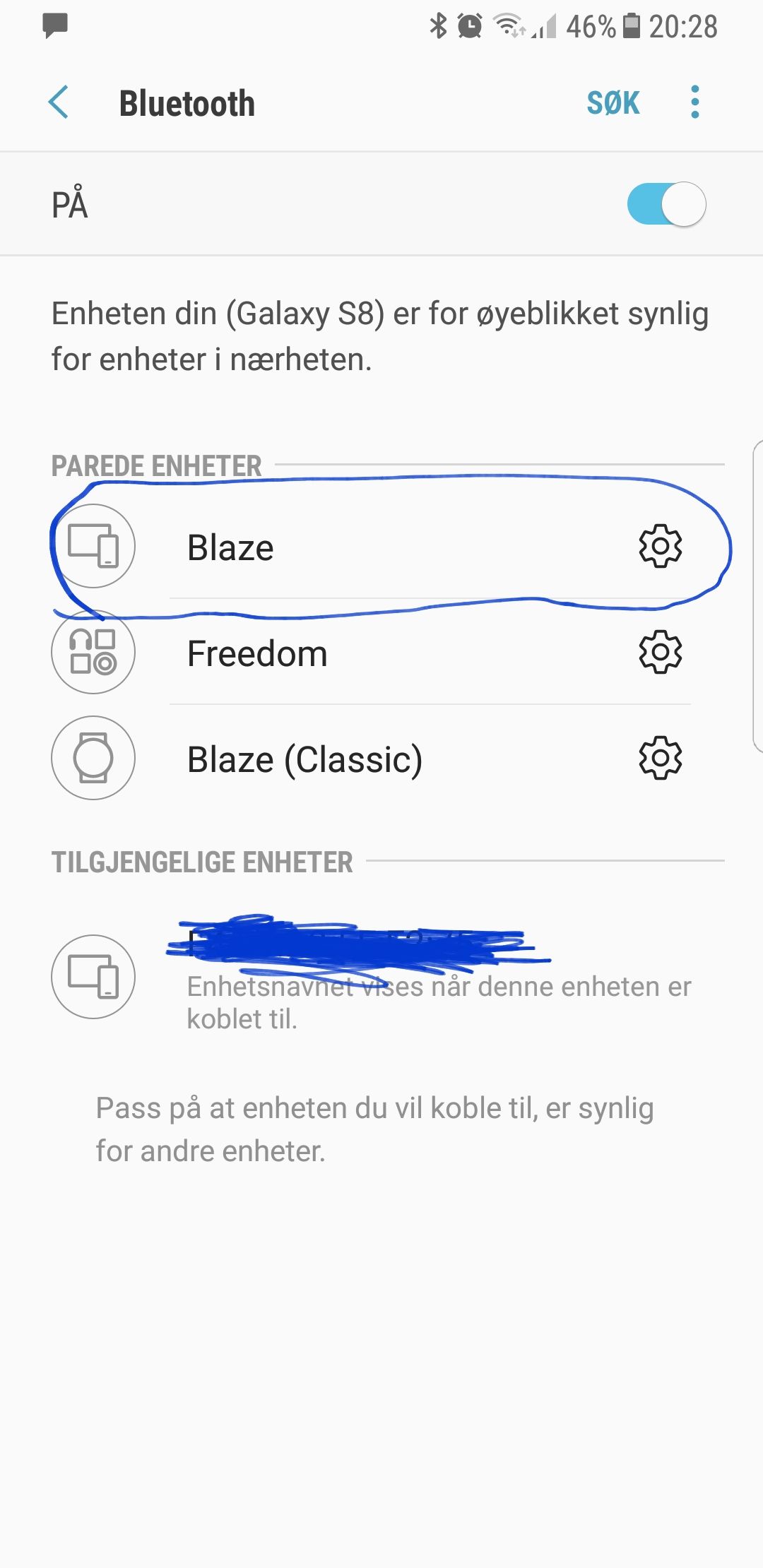 blaze bluetooth classic