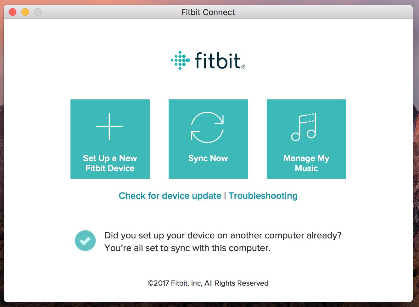 fitbit ionic wifi setup