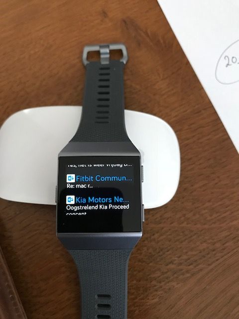 fitbit ionic with iphone