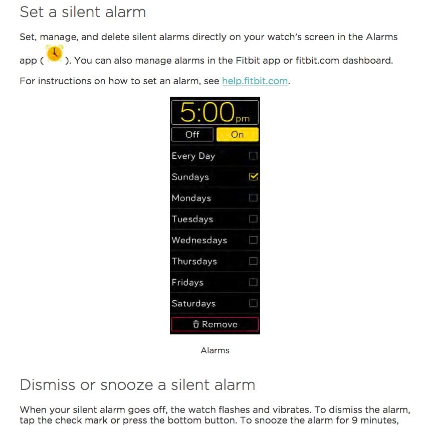 Solved Does Ionic have smart wake up alarm? Fitbit Community