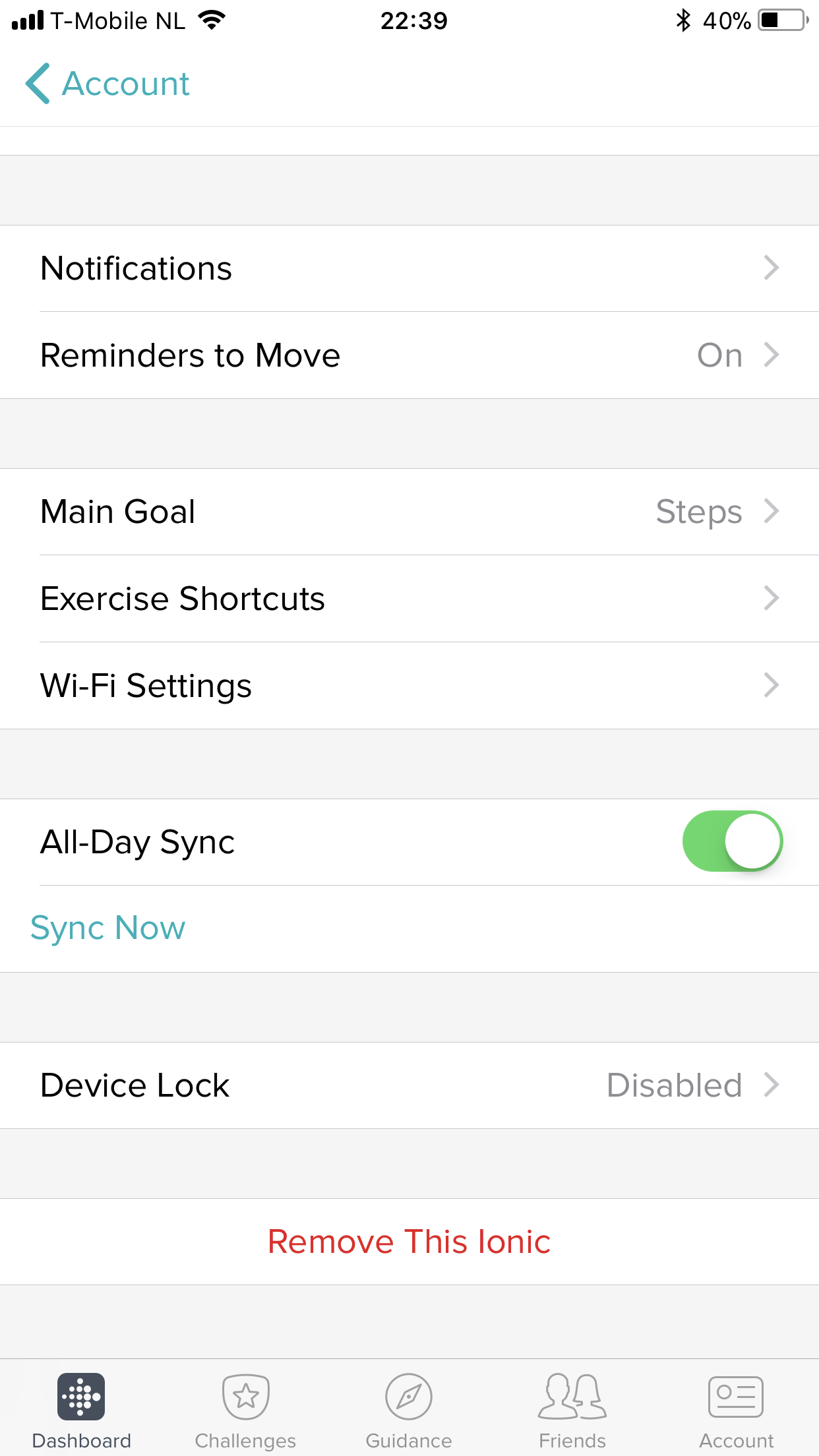 Fitbit has disabled WiFi sync with the original Aria, turning it