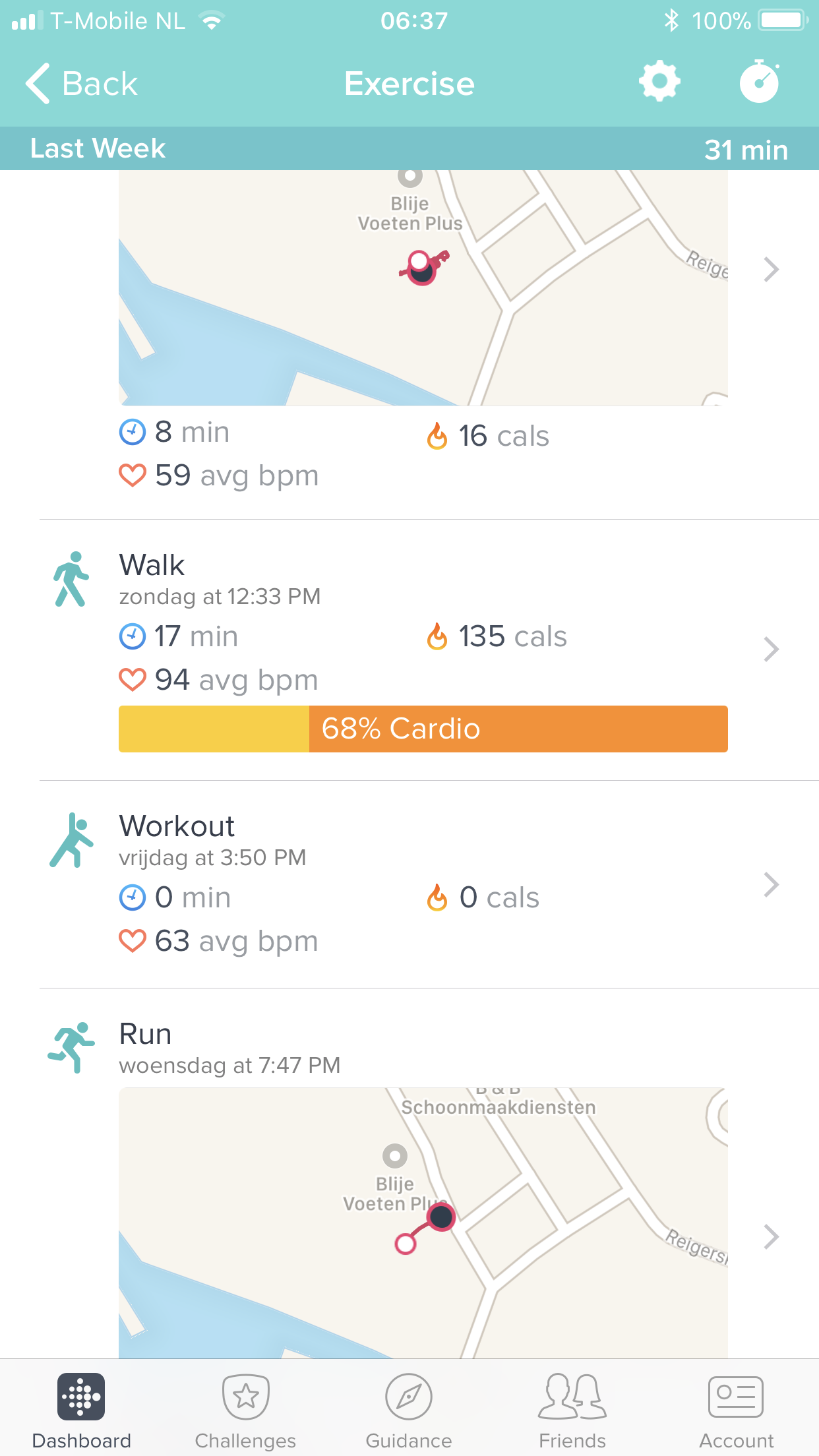 Fitbit track run store without phone