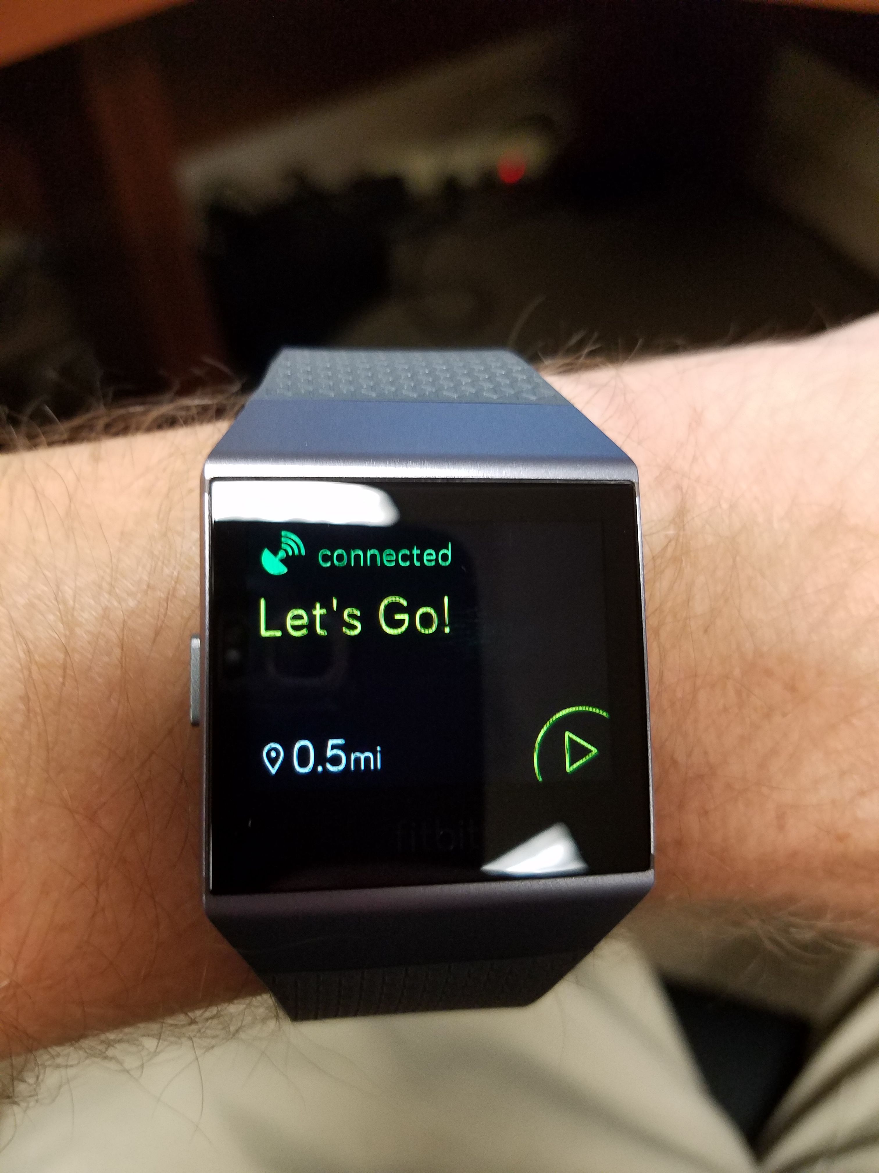 fitbit coach running