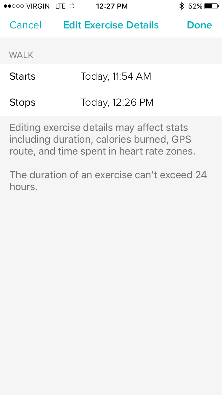 How to change distance on treadmill exercise? Fitbit Community