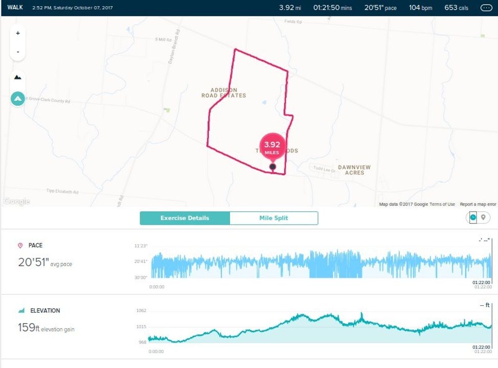 fitbit ionic google maps