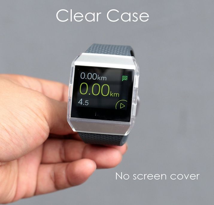 fitbit ionic screen size mm