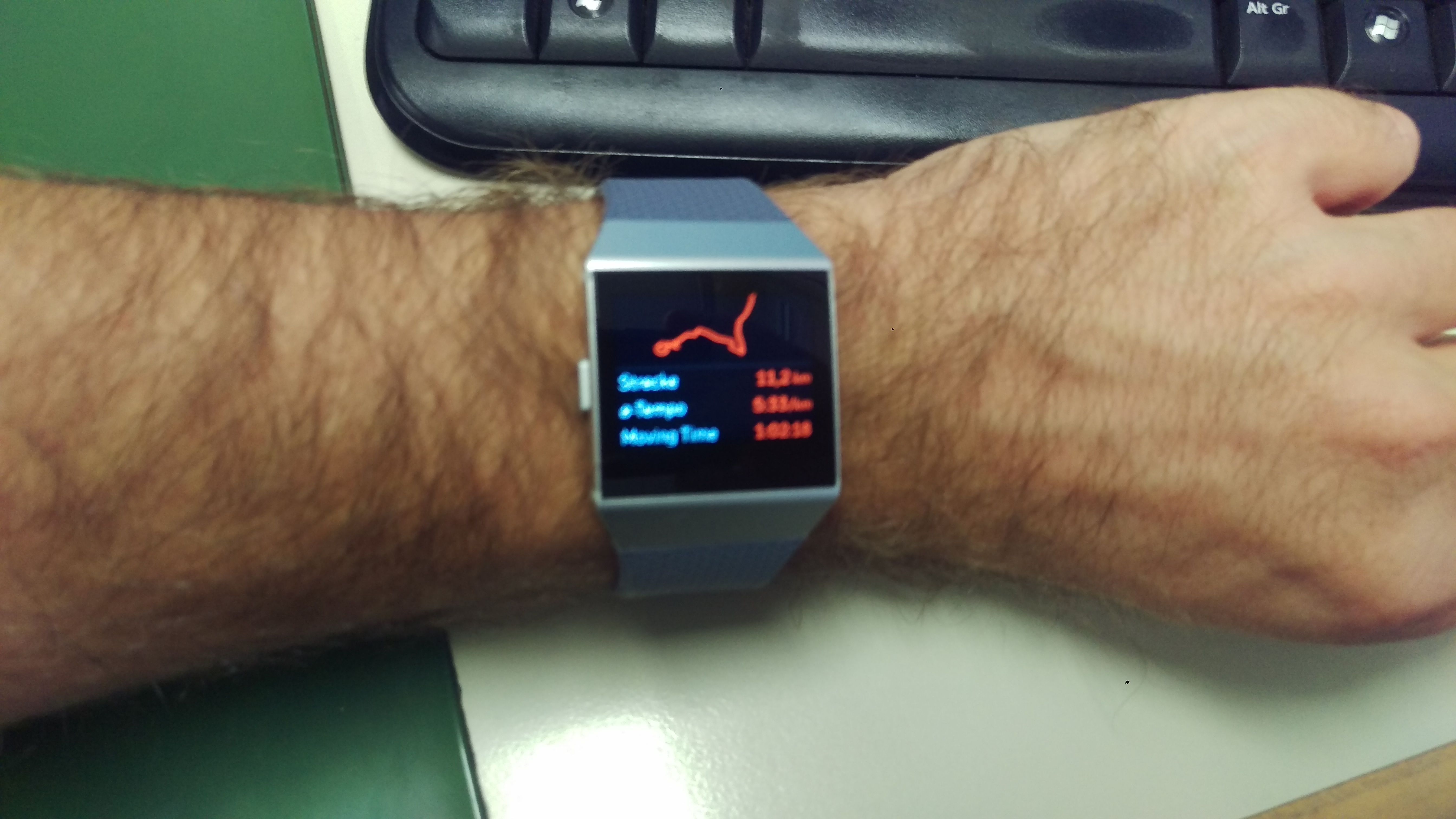 strava fitbit ionic