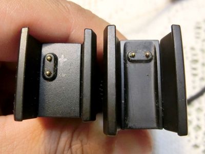 左がAlta、右がAlta HRの接続部