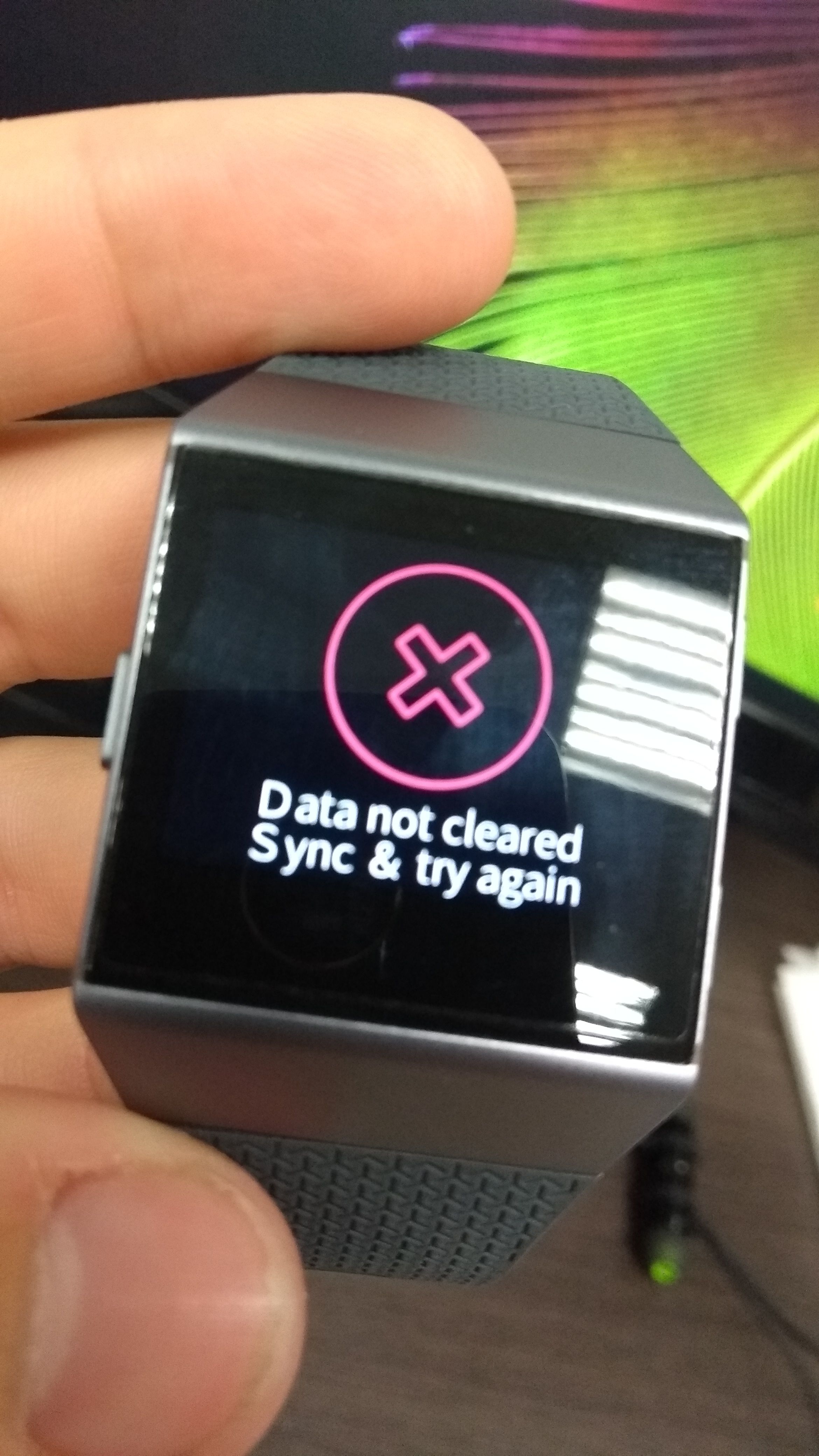 how to do a factory reset on fitbit ionic