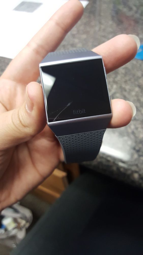 Please buy a screen protector! - Fitbit 