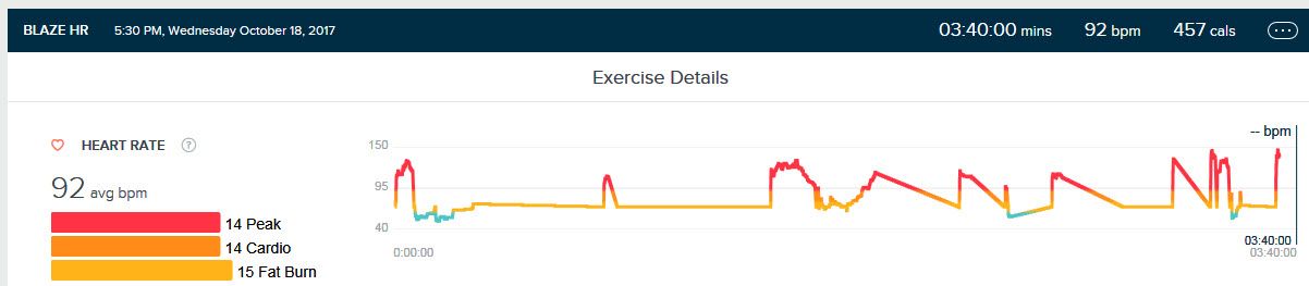 fitbit active minutes not showing