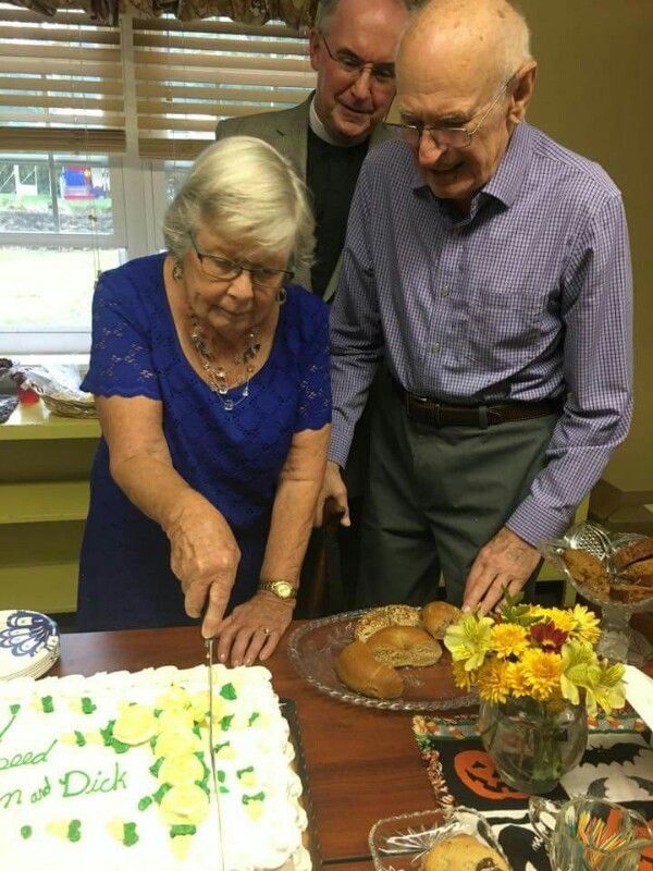 Mom and Dad at their going away party.