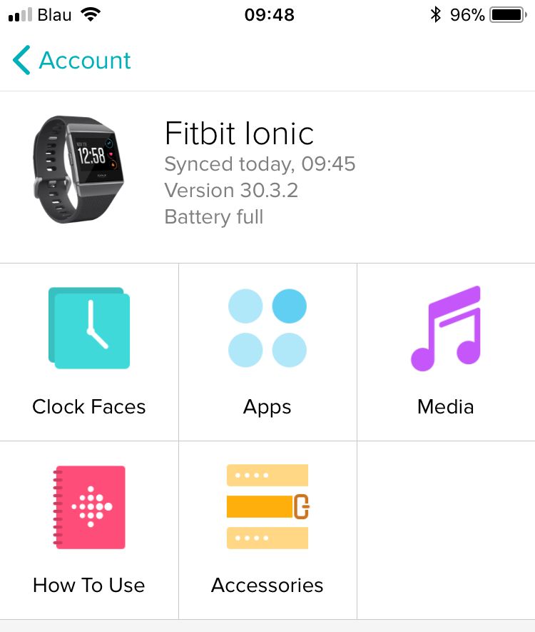 Wallet doesn't show up on my Fitbit app 