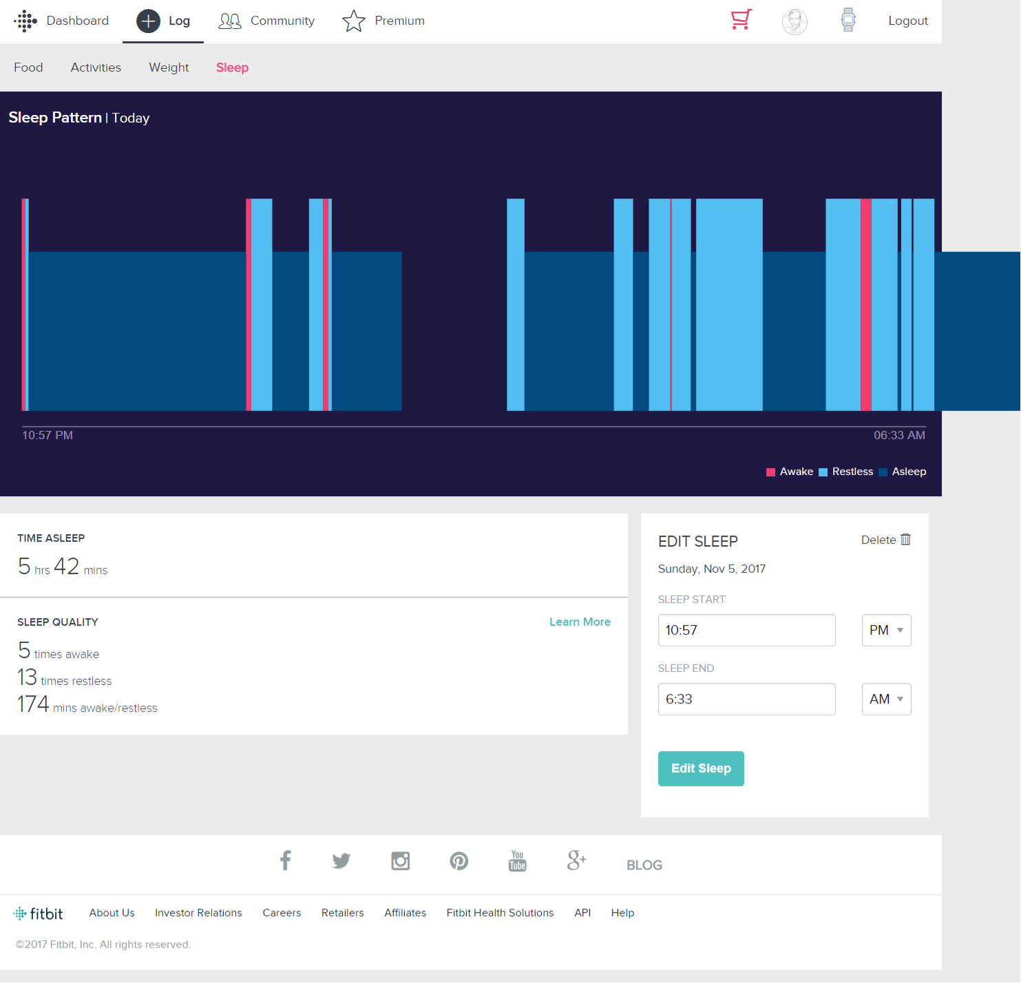Daylight Saving Time Sunday, 11/05/017 Page 2 Fitbit Community