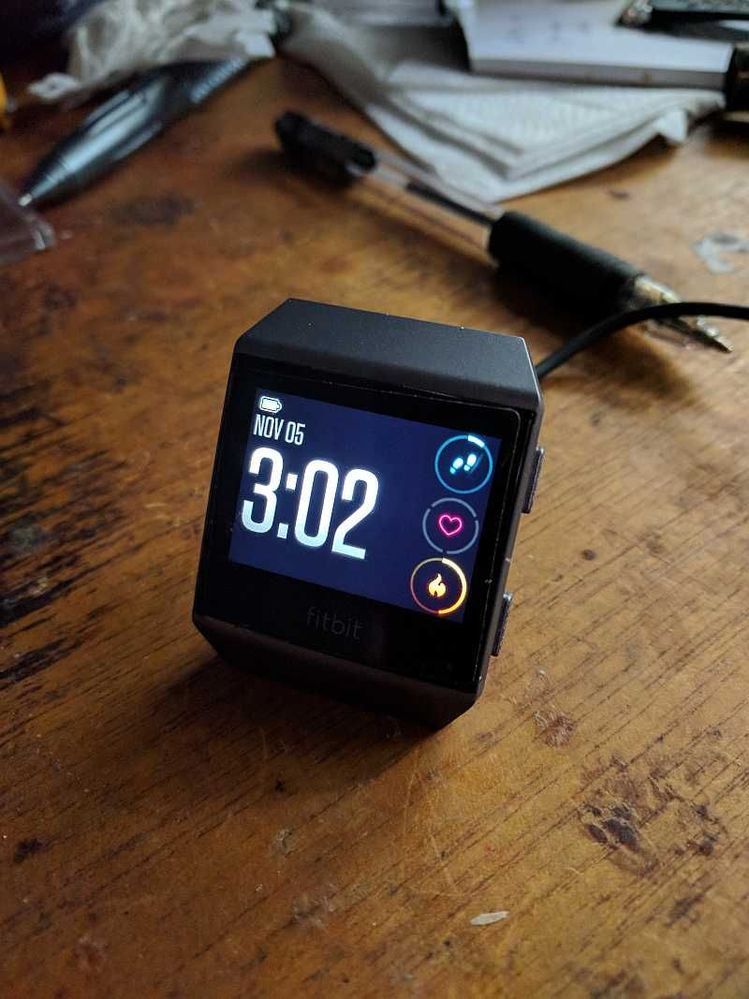 Ionic Desk Clock Mode