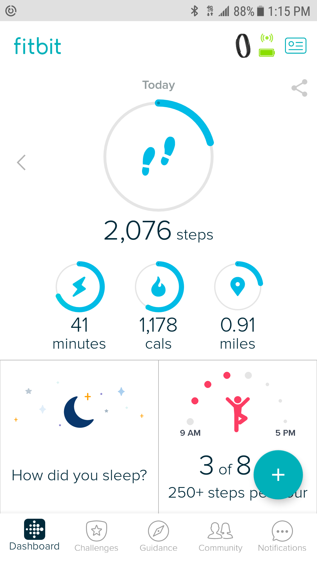 fitbit track biking