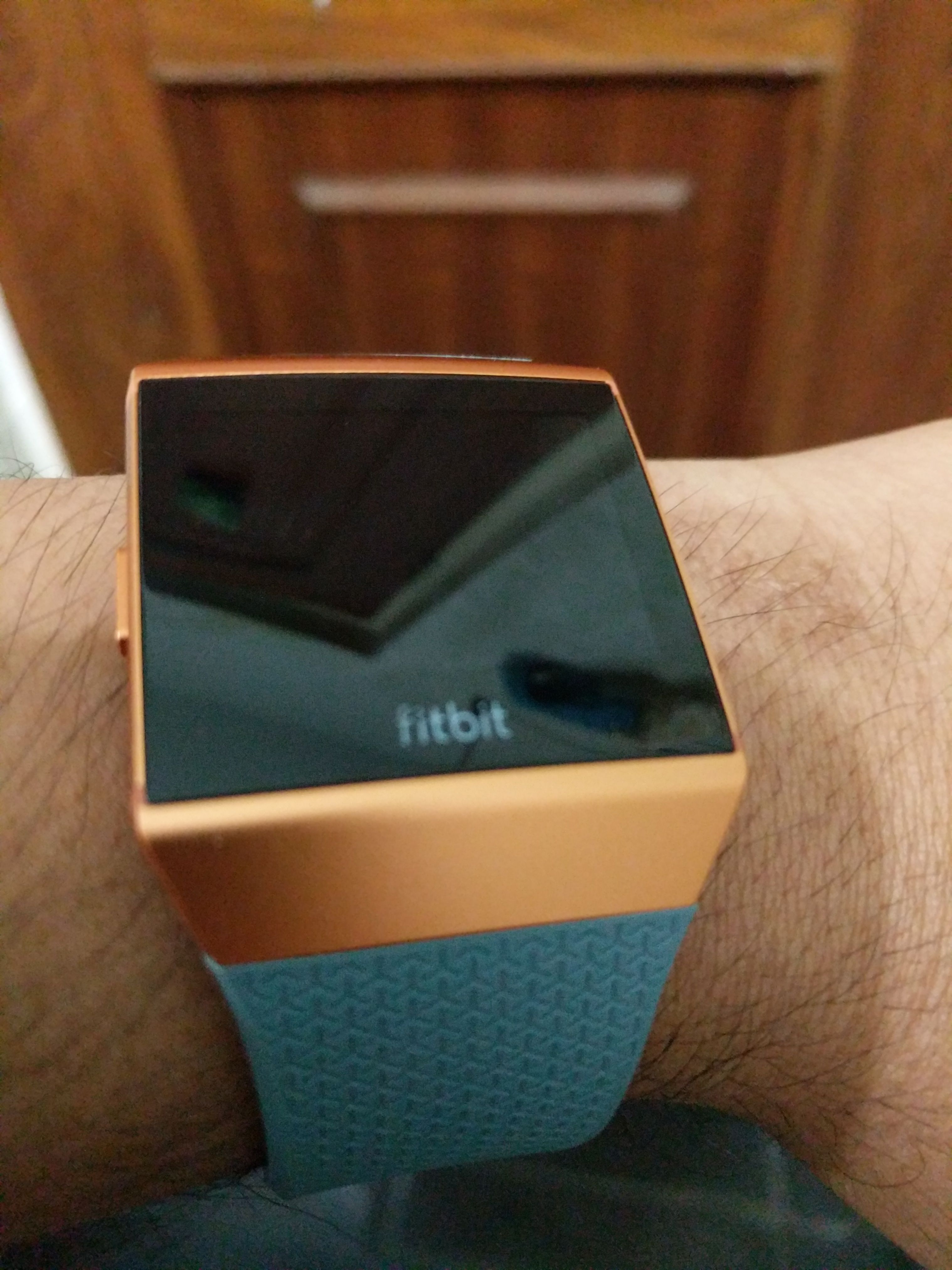 Fitbit ionic hot sale blue orange