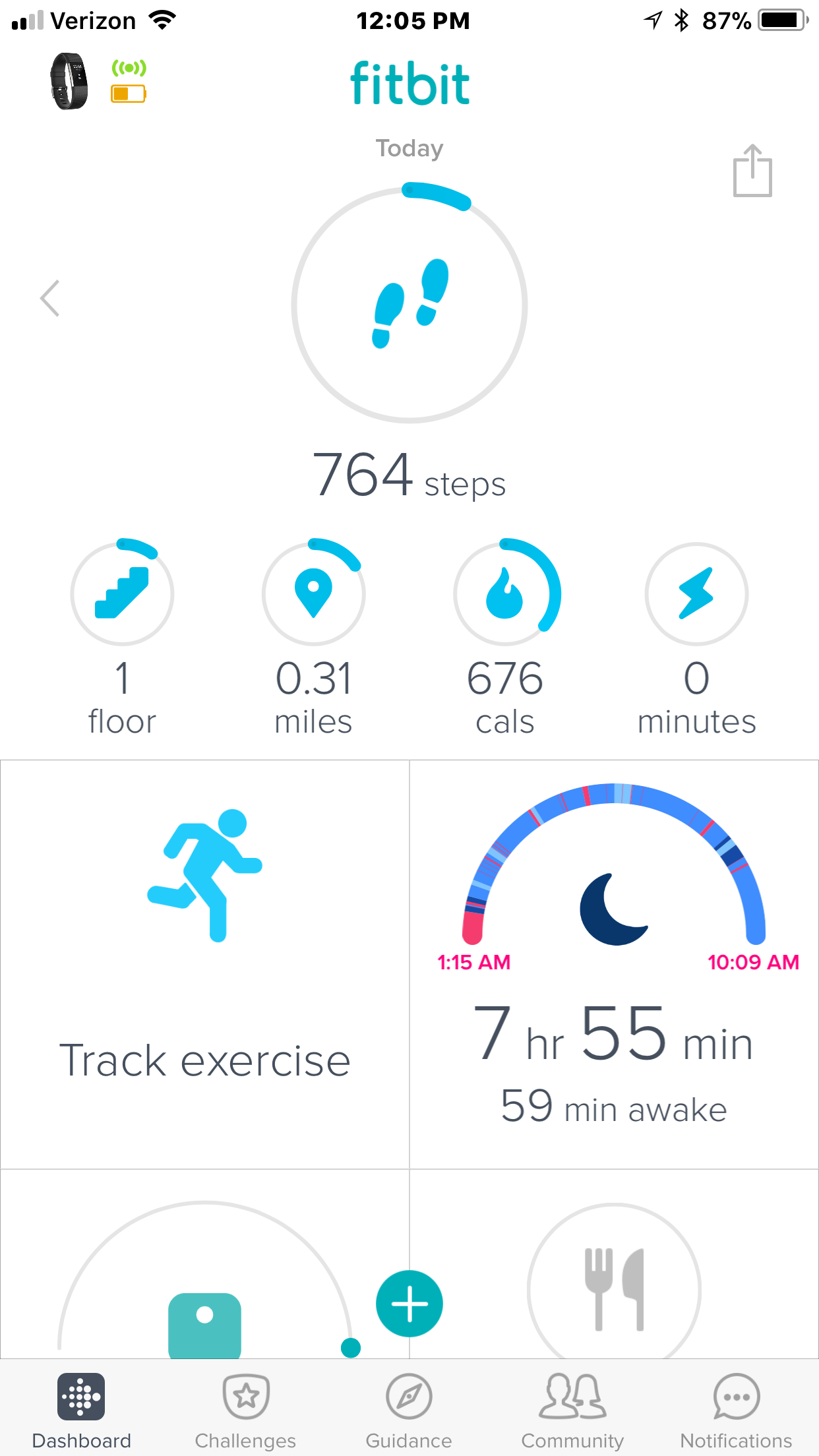 how to set your stride on fitbit