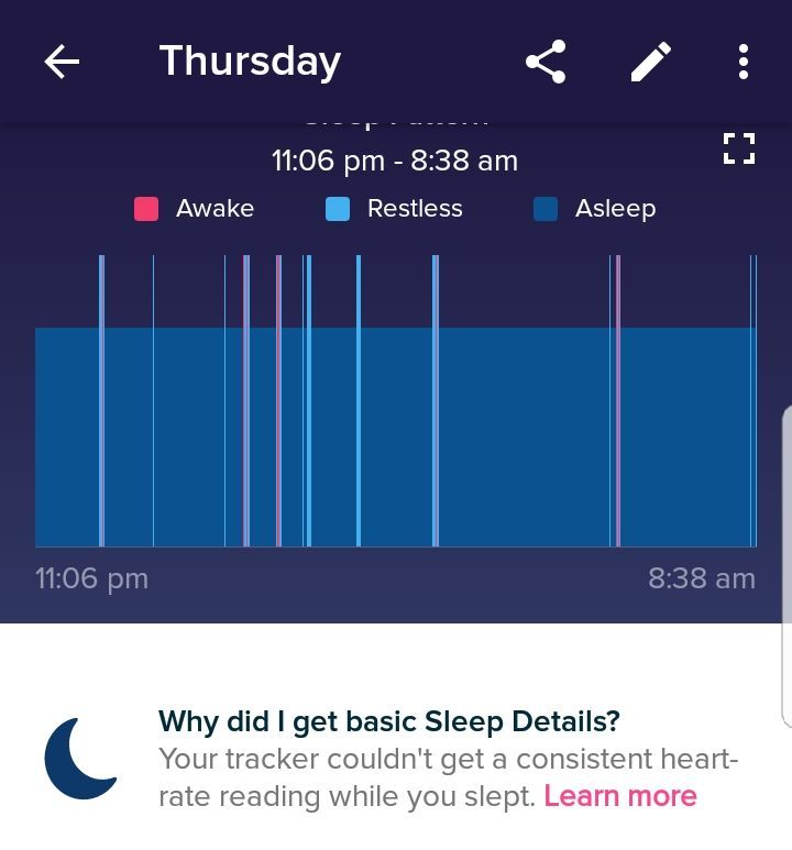 Notice there as heart reading problems