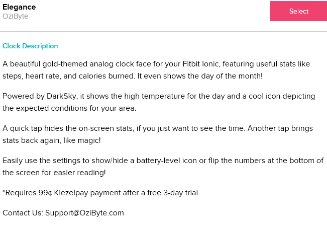 Solved Elegance Clock Face Message To Log In Fitbit Community