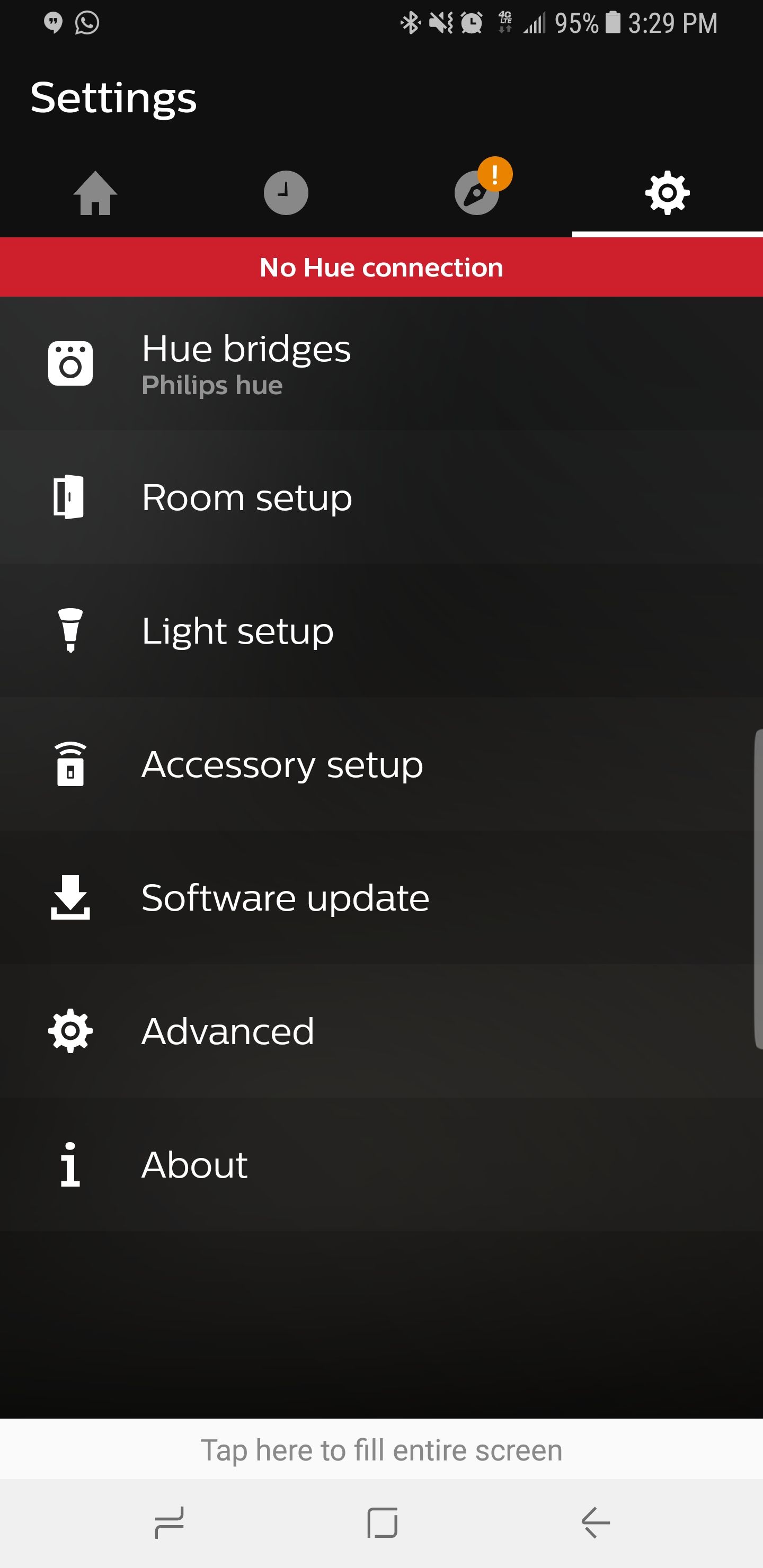 Solved: Hue App, unable to setup 