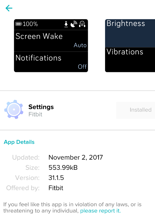 screen wake notifications fitbit charge 3