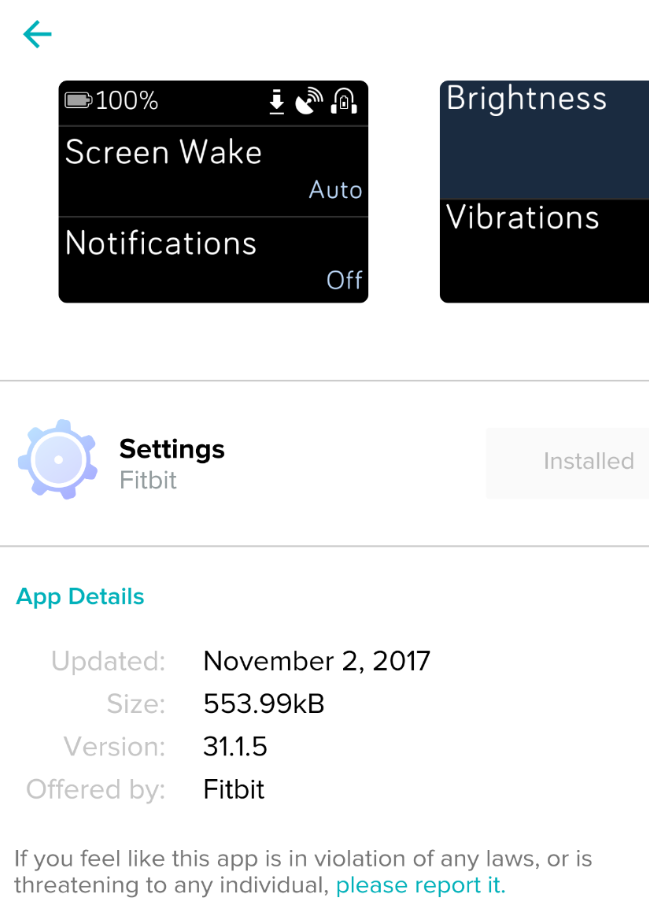 how to set screen wake on fitbit charge 3