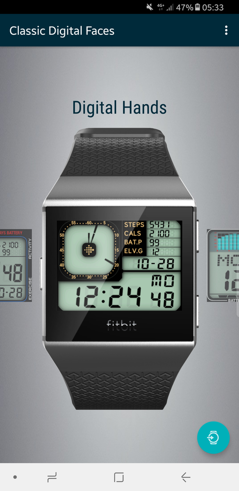 best fitbit ionic watch faces