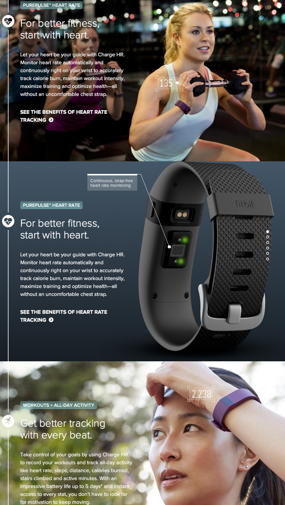 fitbit chest heart rate monitor