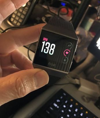 fitbit ionic stopped counting steps