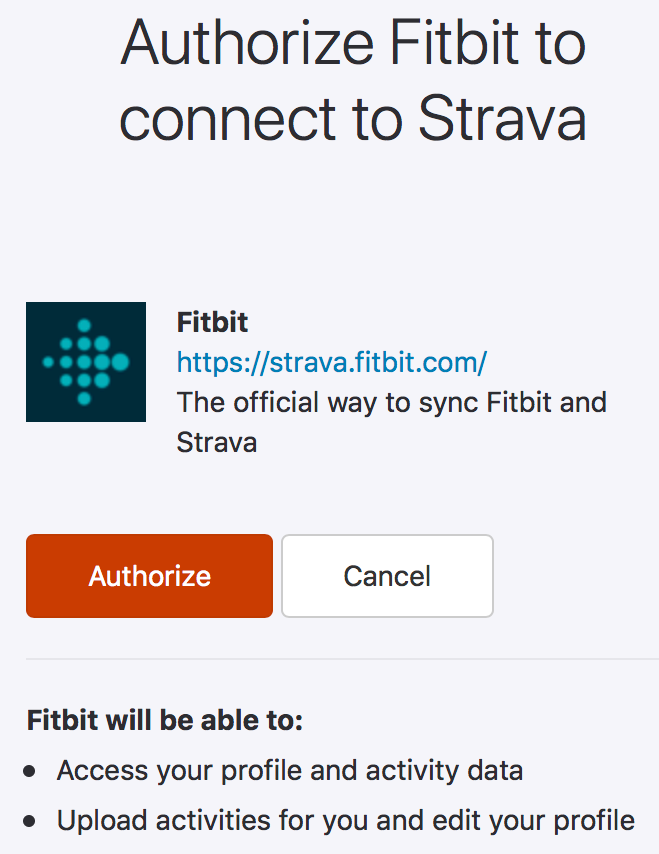 fitbit blaze strava