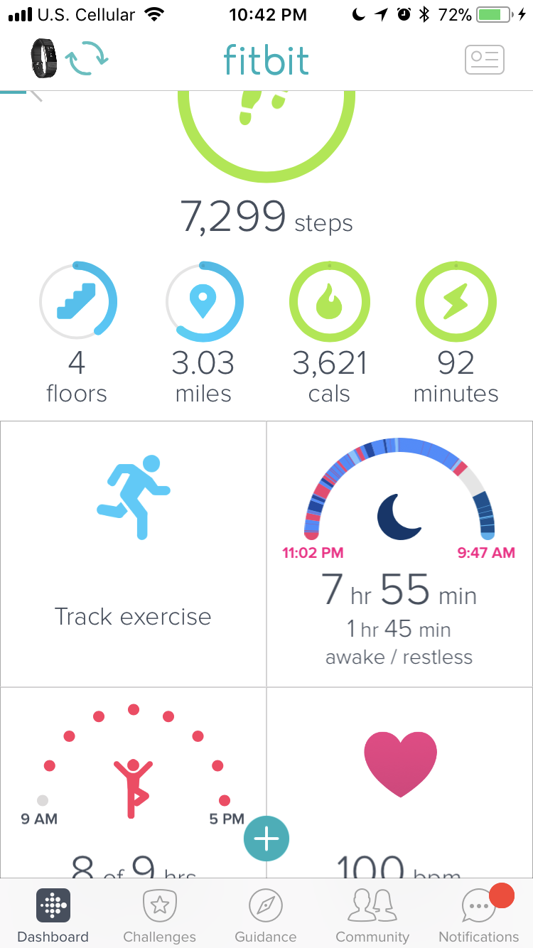 Exercise not showing up in app dashboard Page 2 Fitbit Community