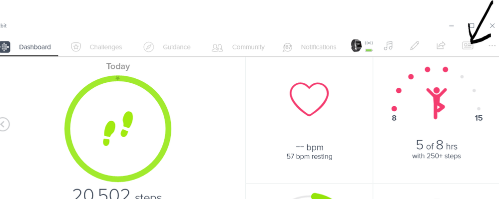 how to sync fitbit