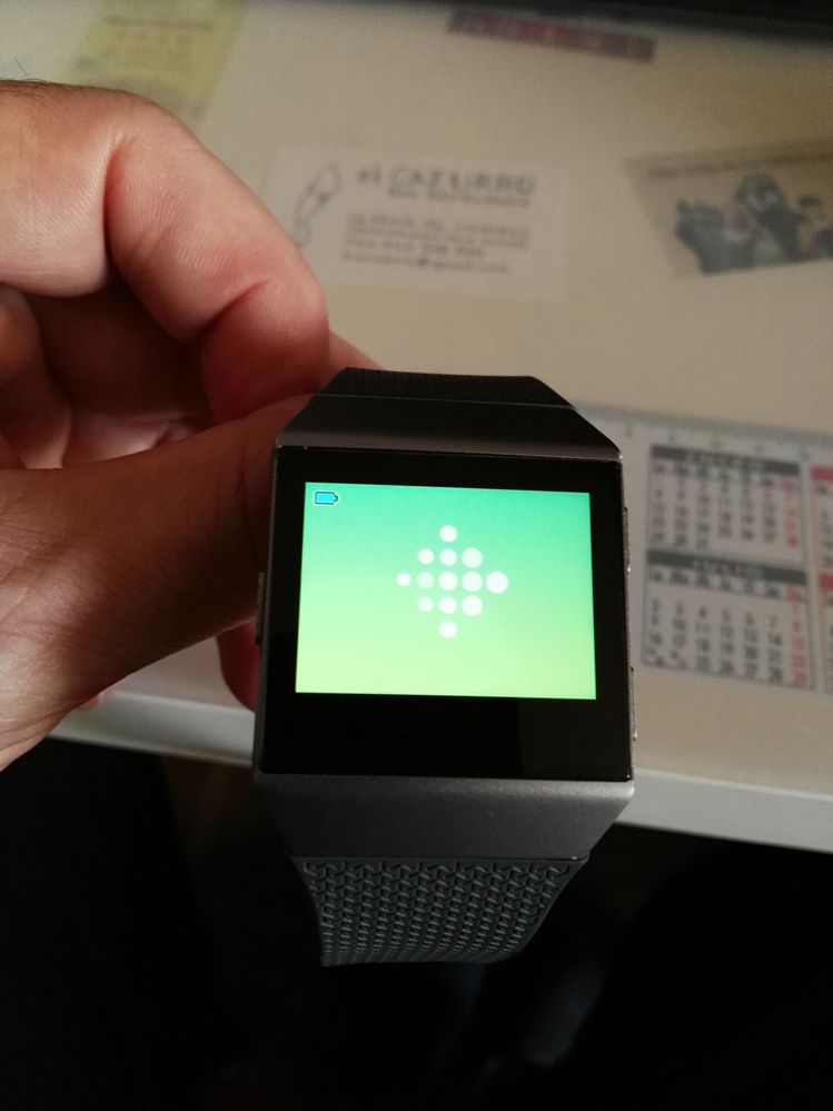 Estado actual del reloj