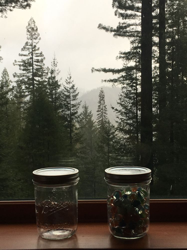 restarted my marble jars