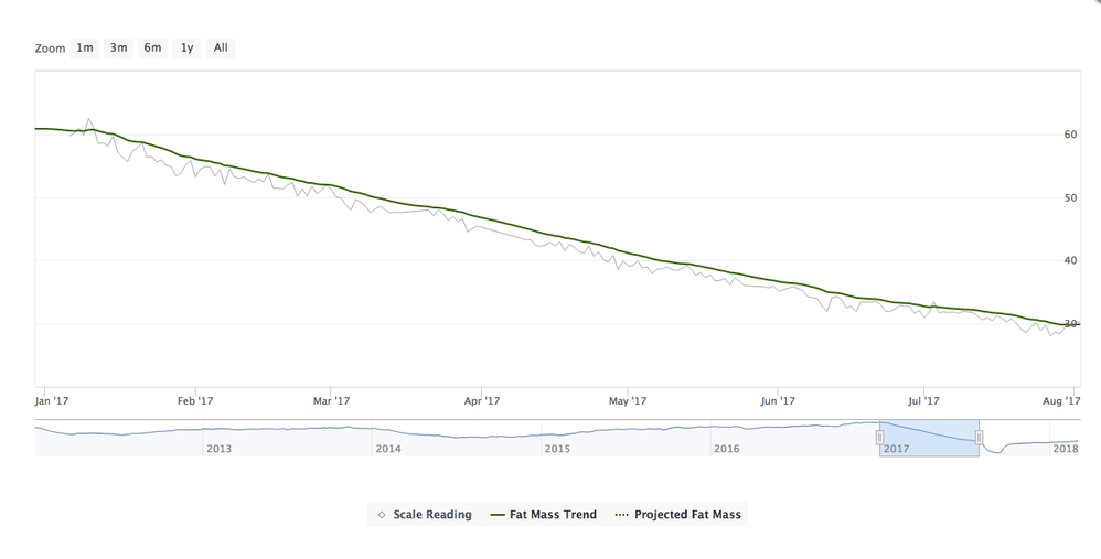 2017 Jan. - July. Fat Trend