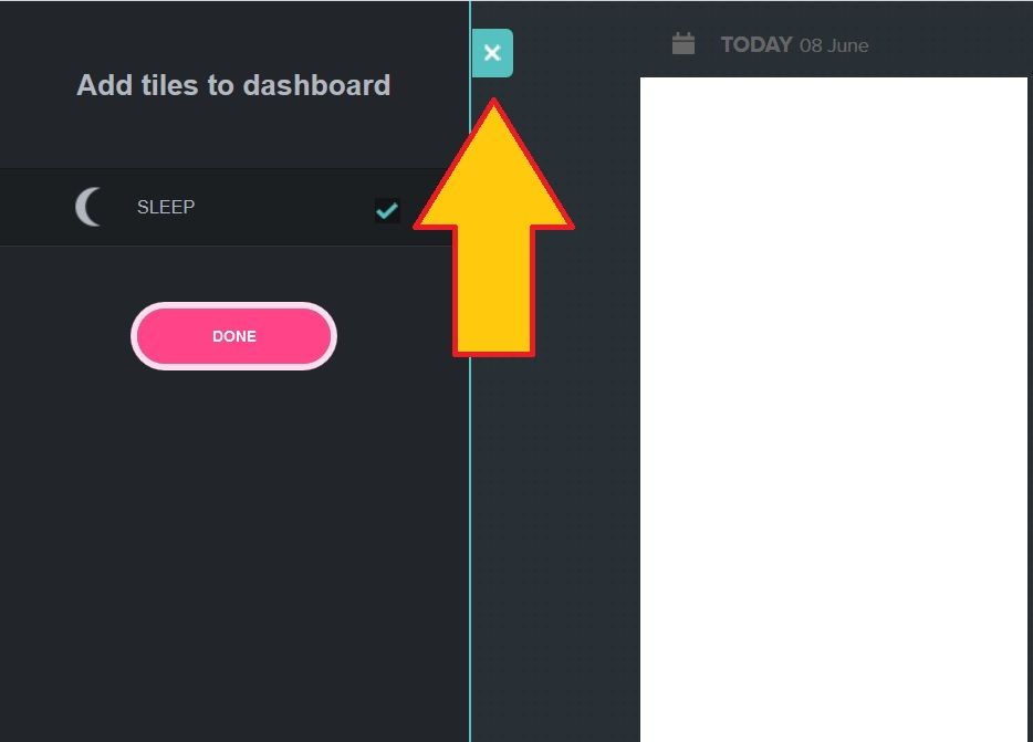 Add Tile to Dashboard