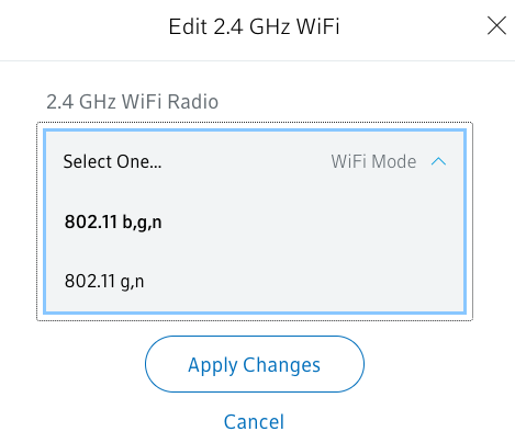 aria scale not connecting to wifi