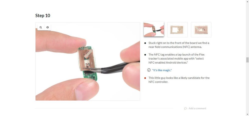 fitbit surge bluetooth antenna