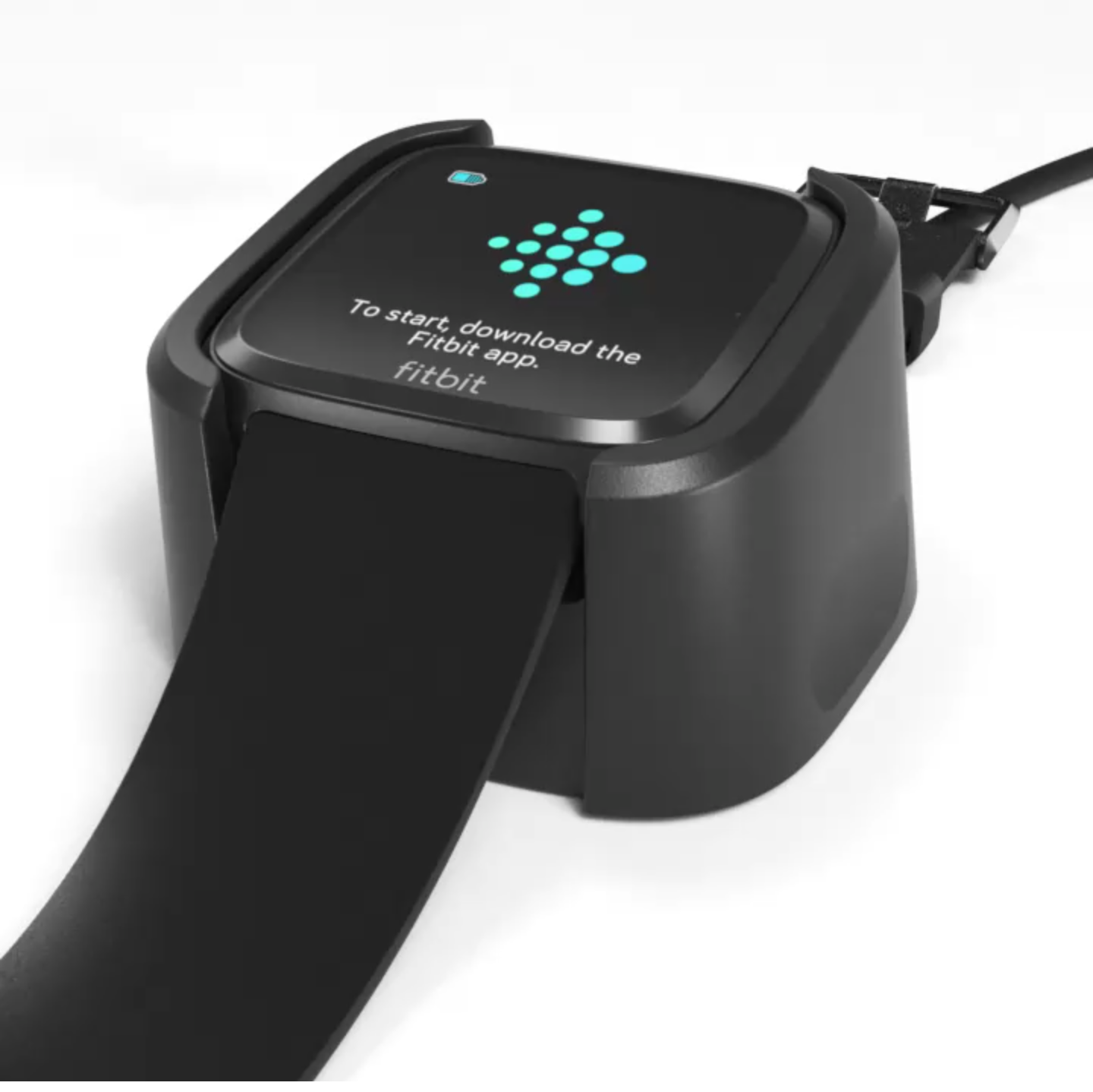 does fitbit versa come with charger