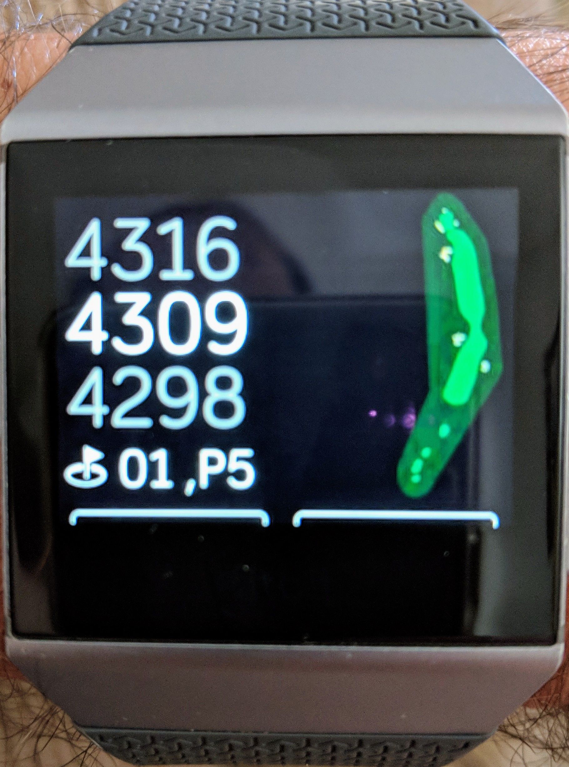 fitbit versa golf