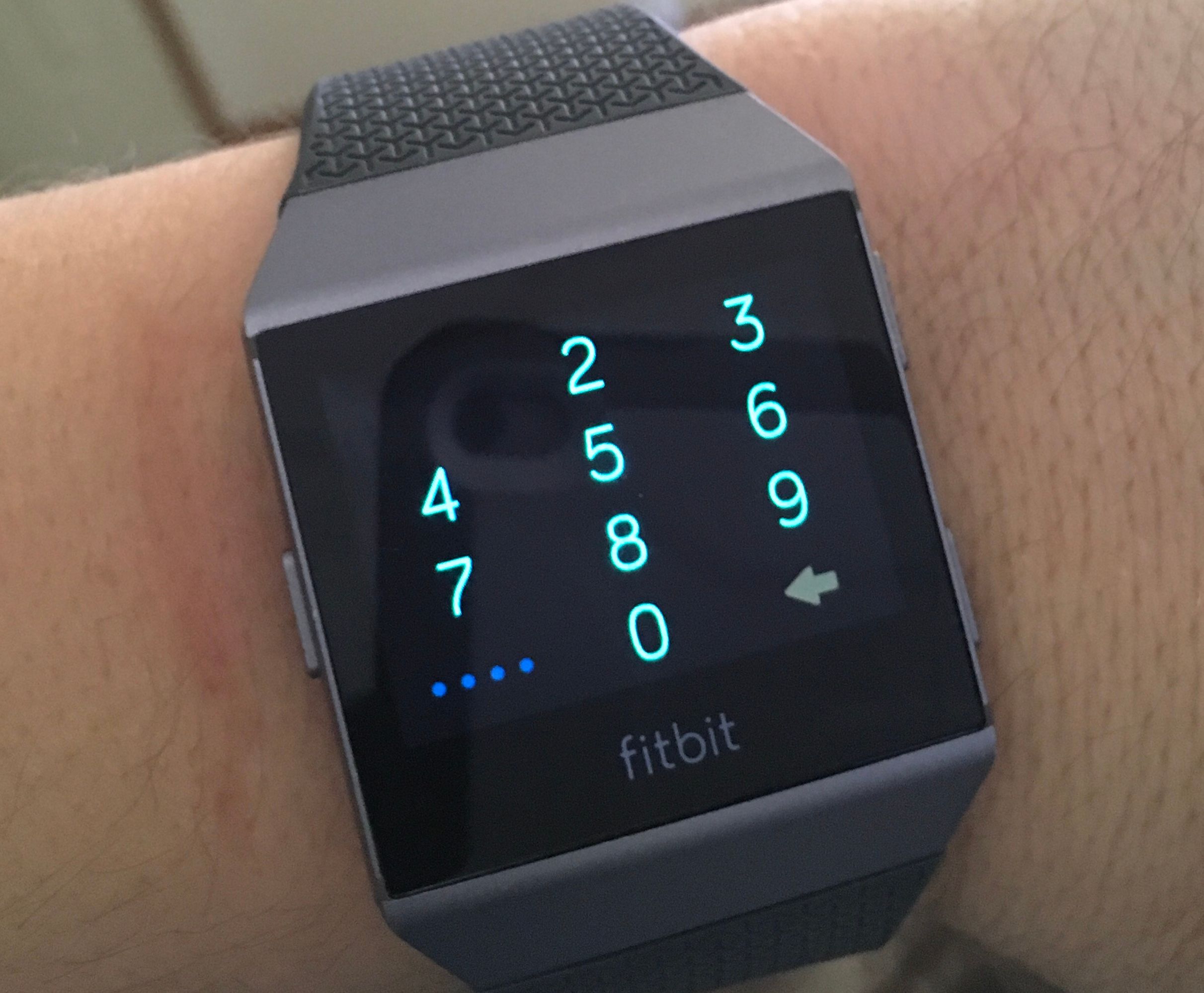 fitbit ionic firmware version