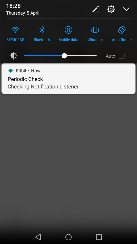 Periodic Notification Listener